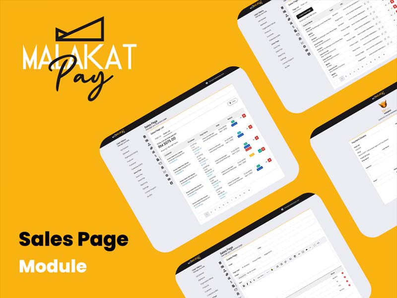 Malakat Pay sales page module enhancement